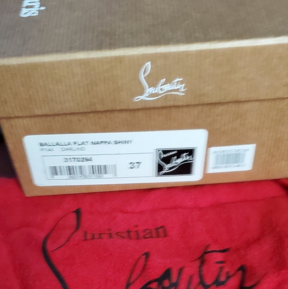 Cristian Louboutin ballerina flats. - Picture 3 of 4